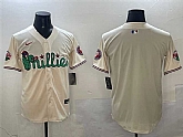 Men's Philadelphia Phillies Blank Cream Phanatic Limited Stitched Jersey,baseball caps,new era cap wholesale,wholesale hats